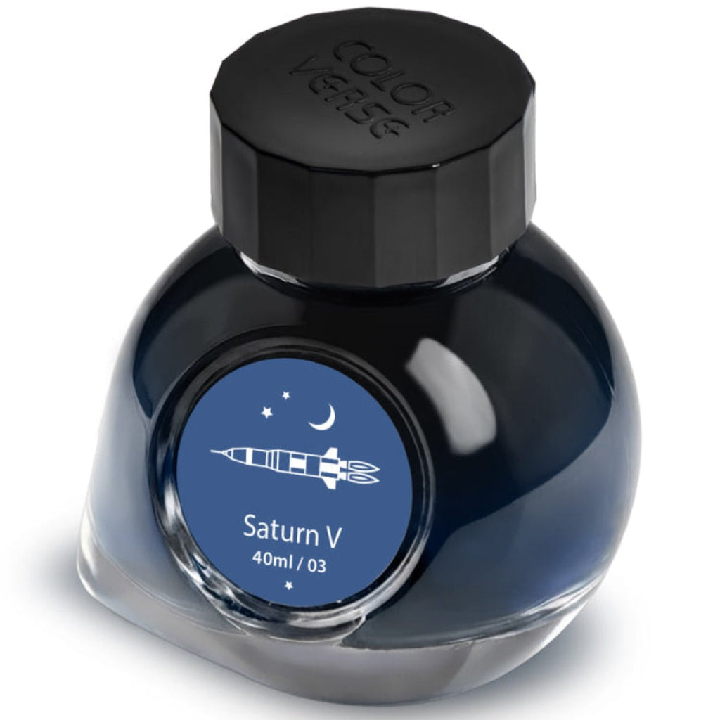 Colorverse Season 1 : Spaceward Ink Bottle No. 3 - Saturn V 40ml - Pen Boutique Ltd