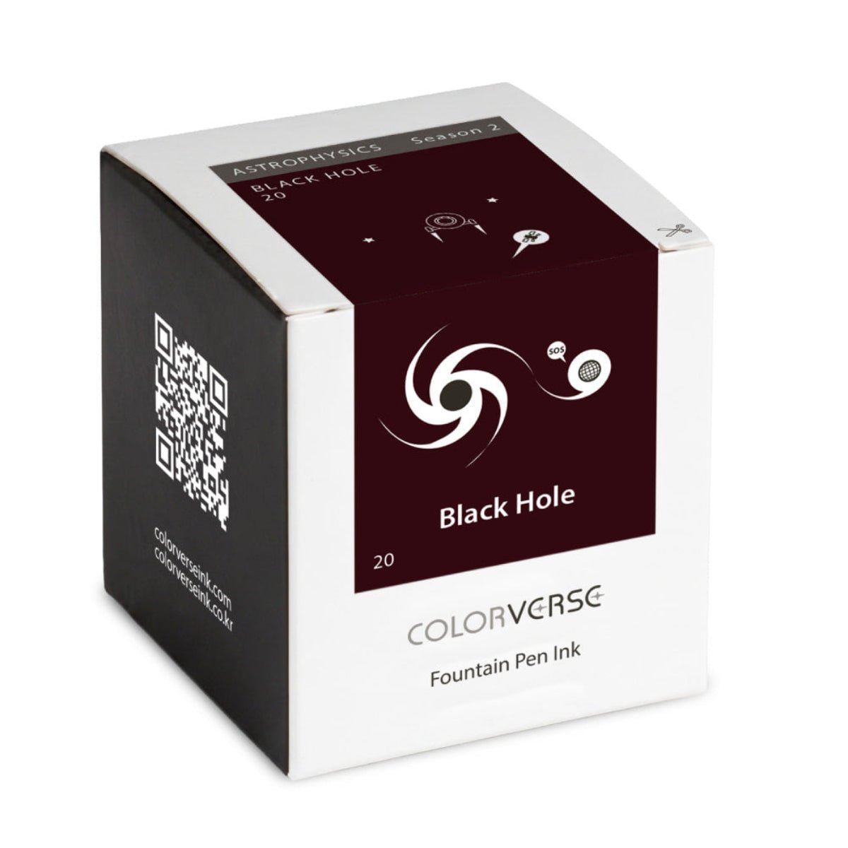 Colorverse Season 2 : Astrophysics Ink Bottle No. 20 - Black Hole 40ml - Pen Boutique Ltd