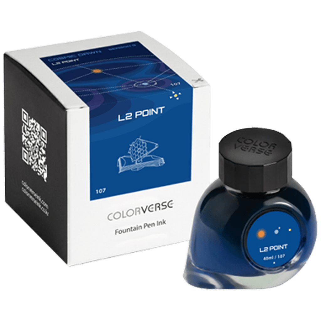 Colorverse Season 9 : Cosmic Dawn Ink Bottle No. 107 – L2 Point 40ml - Pen Boutique Ltd