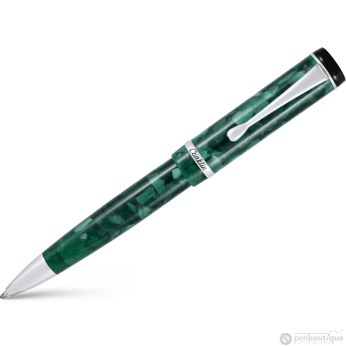 Conklin Duragraph Ballpoint Pen - Forest Green - Pen Boutique Ltd