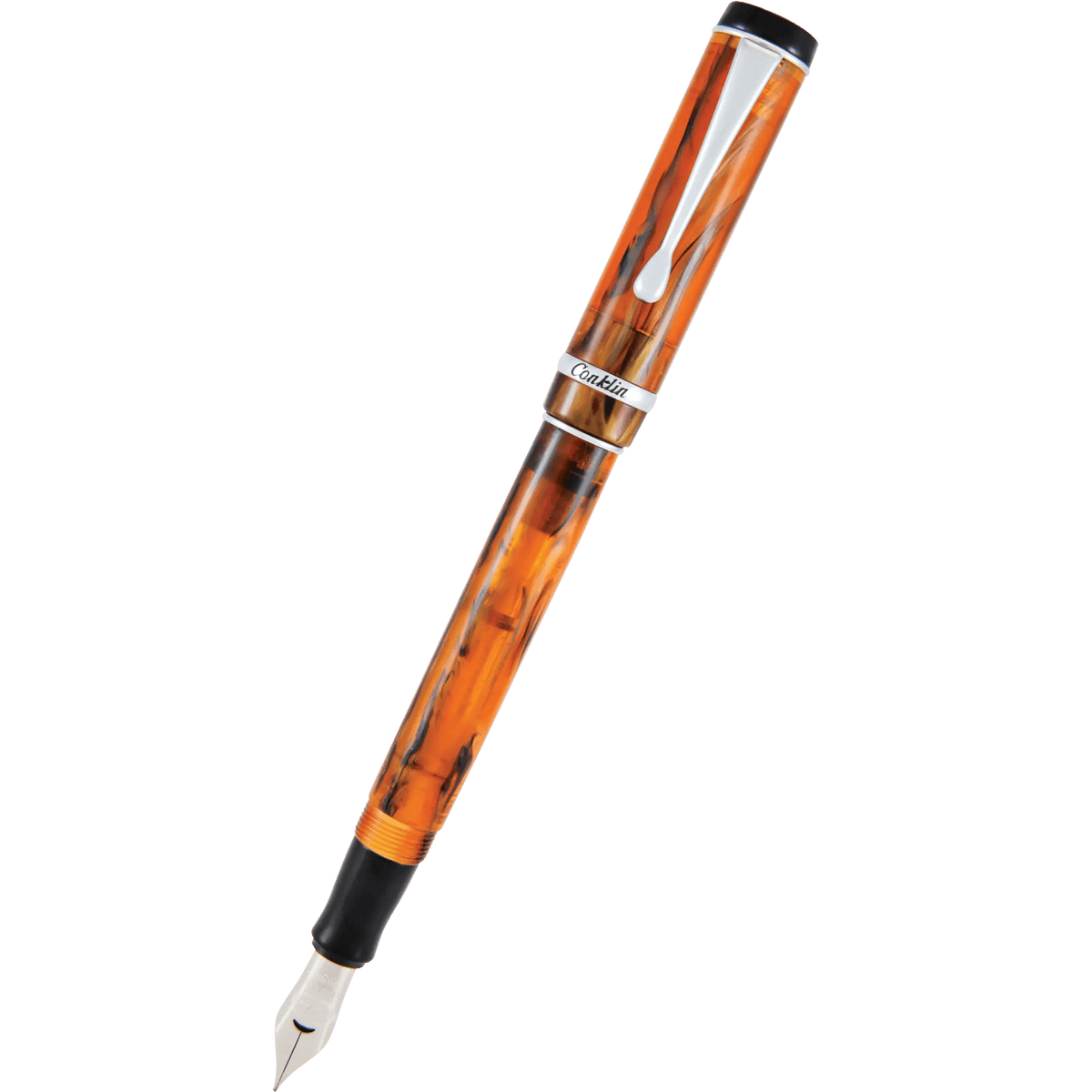 Conklin Duragraph Fountain Pen - Amber - Pen Boutique Ltd