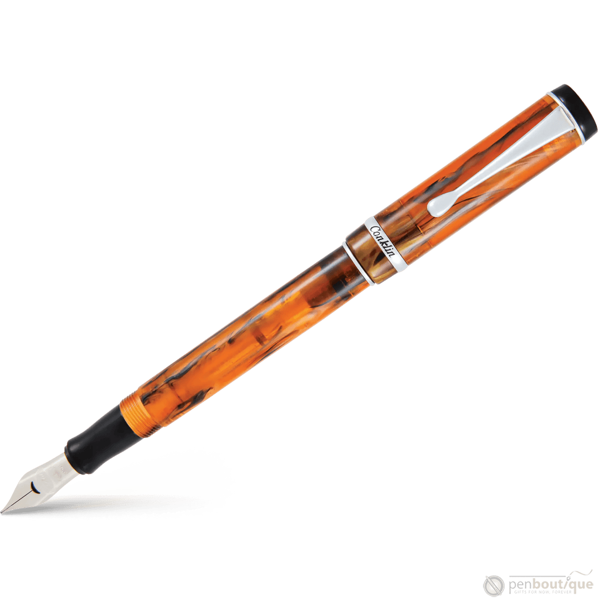 Conklin Duragraph Fountain Pen - Amber - Pen Boutique Ltd