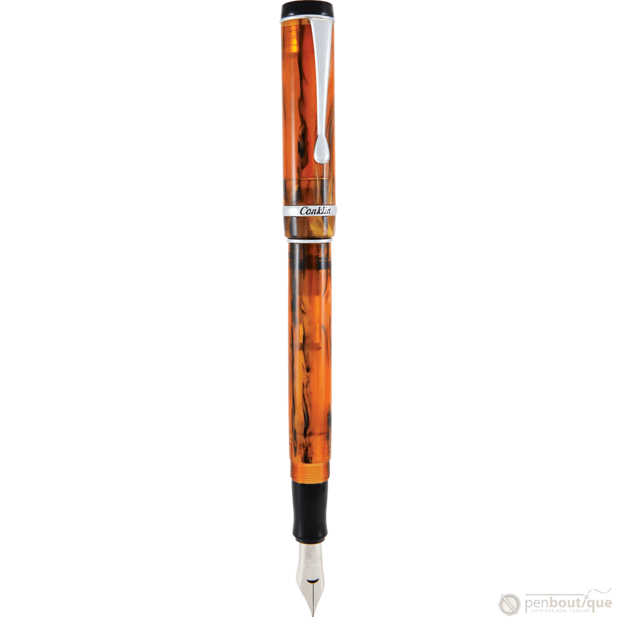 Conklin Duragraph Fountain Pen - Amber - Pen Boutique Ltd
