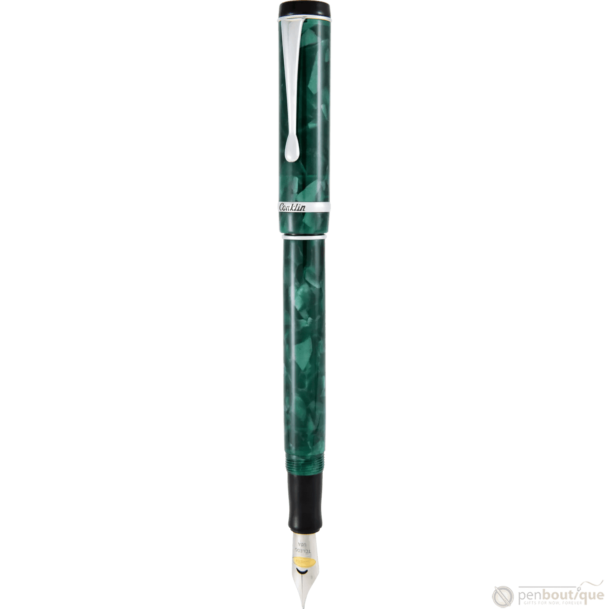 Conklin Duragraph Fountain Pen - Forest Green - Pen Boutique Ltd