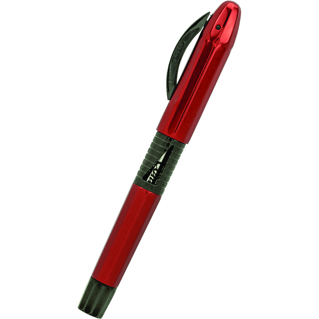 Conklin Classic 125th Anniversary Rollerball Pen - Red - Black Trim (Limited Edition) - Pen Boutique Ltd