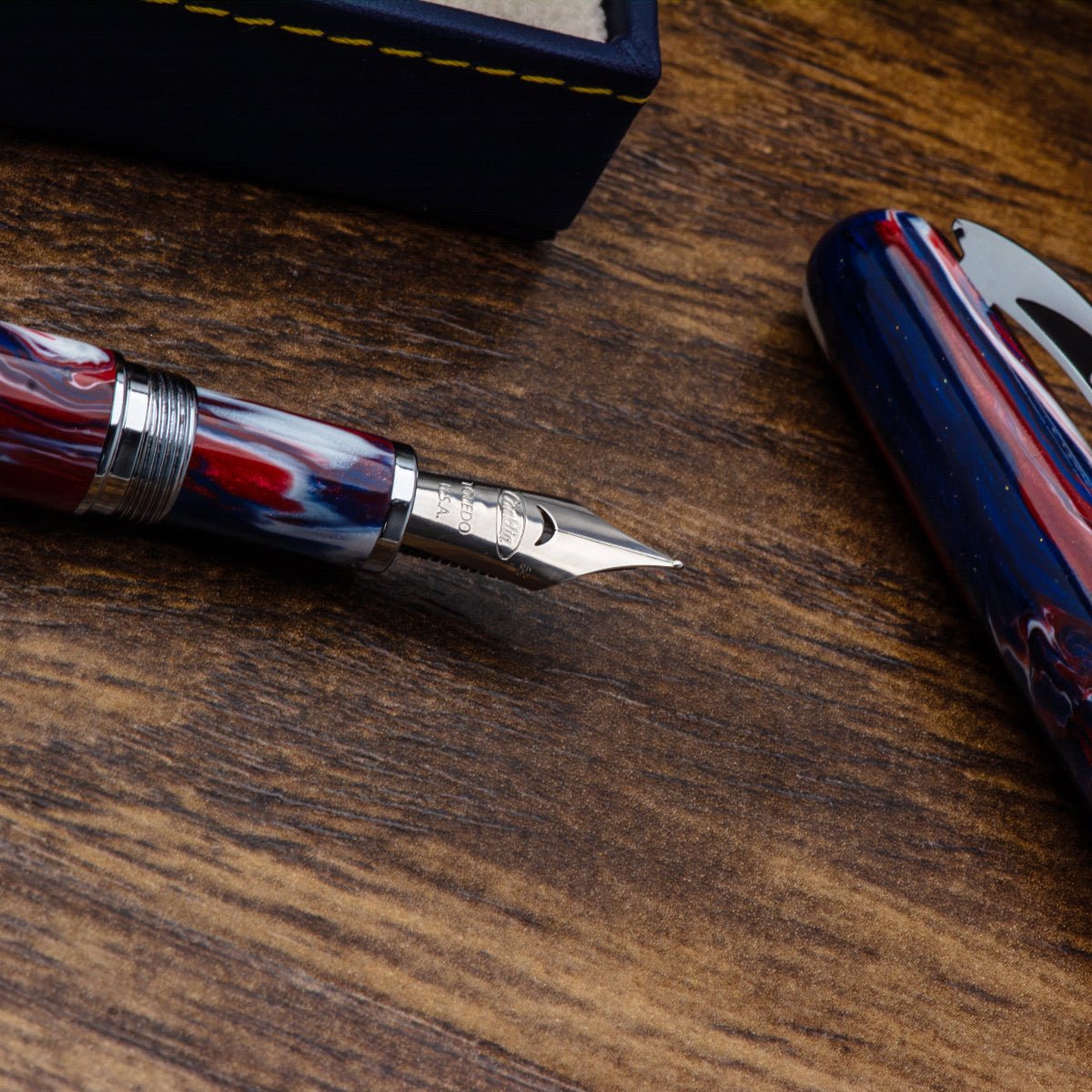 Conklin Streamline Fountain Pen - USA 250 - Chrome Trim (Limited Edition) - Pen Boutique Ltd