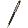 On Sale : Cross Townsend Ballpoint Pen - Black - Gold Trim - Pen Boutique Ltd