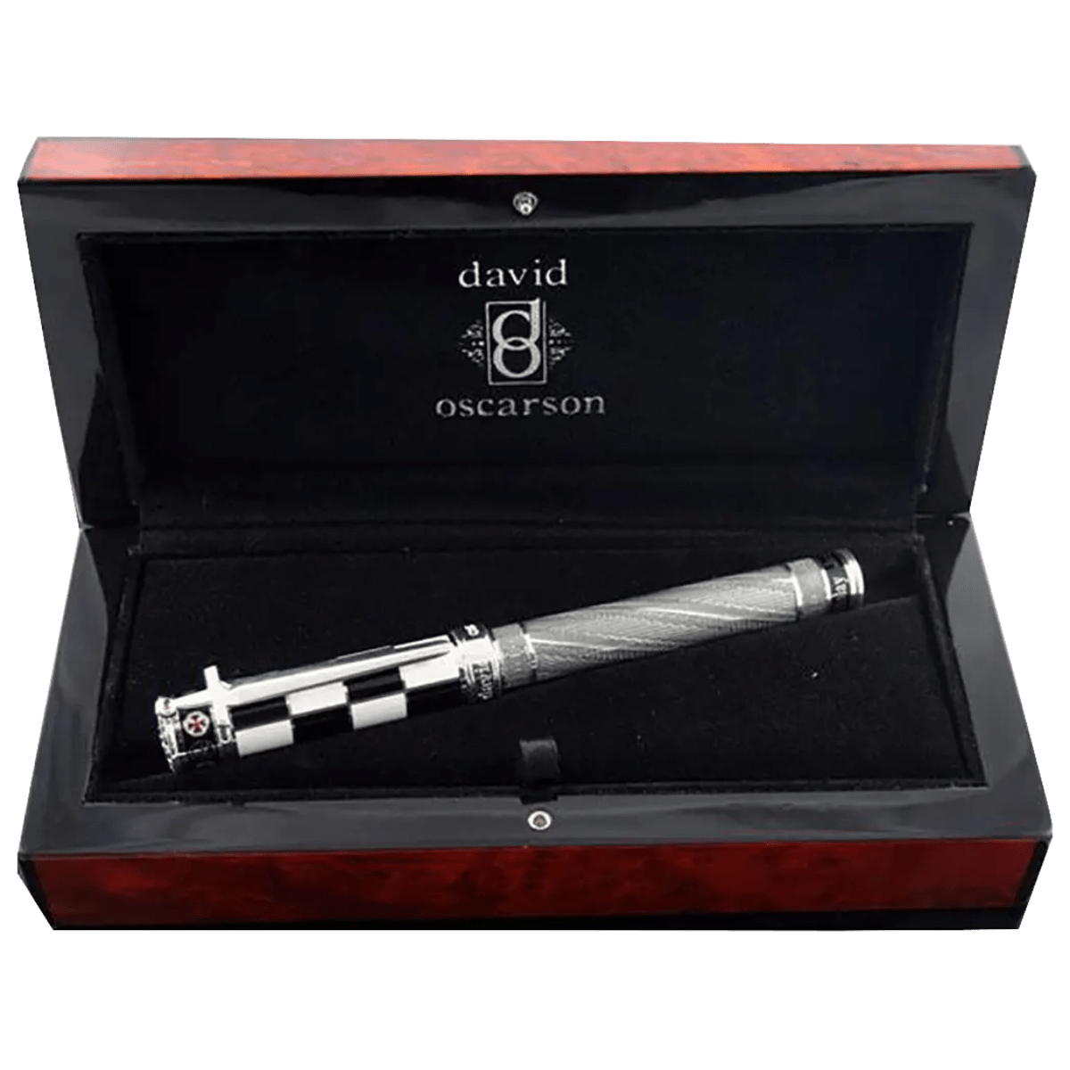 David Oscarson Jacques de Molay Fountain Pen - Pen Boutique Ltd