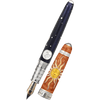 David Oscarson Celestial Fountain Pen - Limited Edition - Blazing Saffron Golden Yellow - Pen Boutique Ltd
