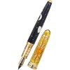 David Oscarson Celestial Fountain Pen - Limited Edition - Golden Yellow Blazing Saffron - Pen Boutique Ltd