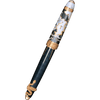David Oscarson Deus Regit Fountain Pen - Moss Black - Gold Trim - Pen Boutique Ltd