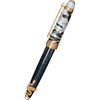 David Oscarson Deus Regit Fountain Pen - Moss Black - Gold Trim - Pen Boutique Ltd