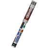David Oscarson Ellis Island Fountain Pen - Ruby Red - Silver Trim - Pen Boutique Ltd