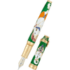 David Oscarson Lord Ganesha Fountain Pen - Emerald Green - Pen Boutique Ltd