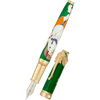 David Oscarson Lord Ganesha Fountain Pen - Emerald Green - Pen Boutique Ltd