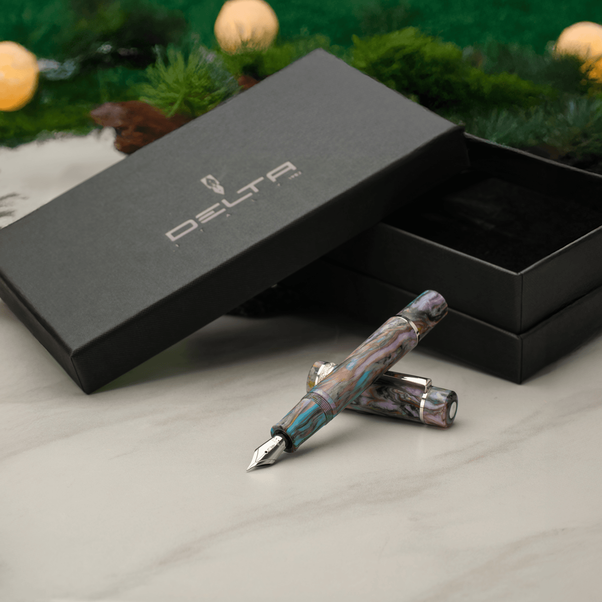 Delta Limited Edition Fountain Pen - DV Original - Primary Manipulation 4.5 (Mid - Size) - Pen Boutique Ltd