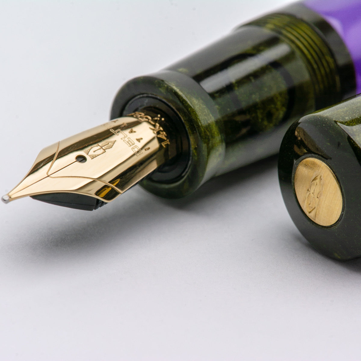 Delta Limited Edition Fountain Pen - Four Rings Misteria - 14K Gold-Pen Boutique Ltd