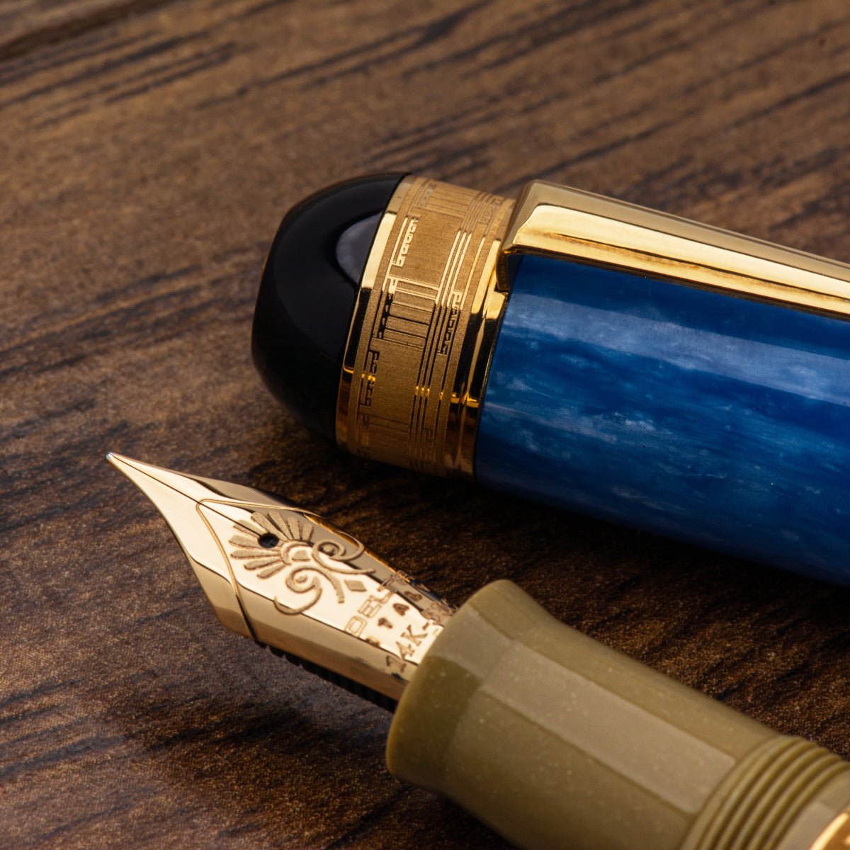 Delta Paestum Fountain Pen - 14K Nib (Limited Edition) - Pen Boutique Ltd