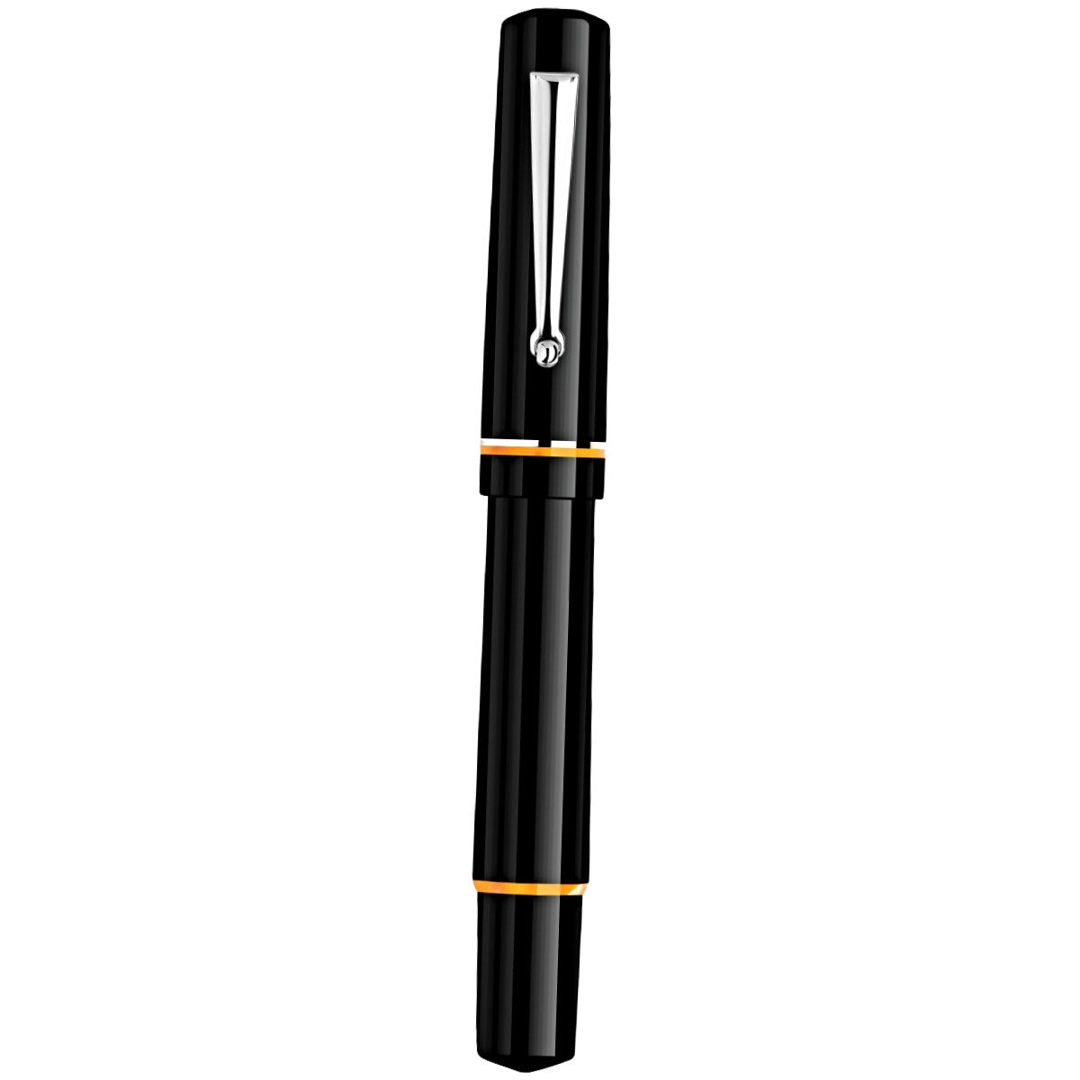 Delta Spaccanapoli Fountain Pen - D' Angio' (Black) - Pen Boutique Ltd