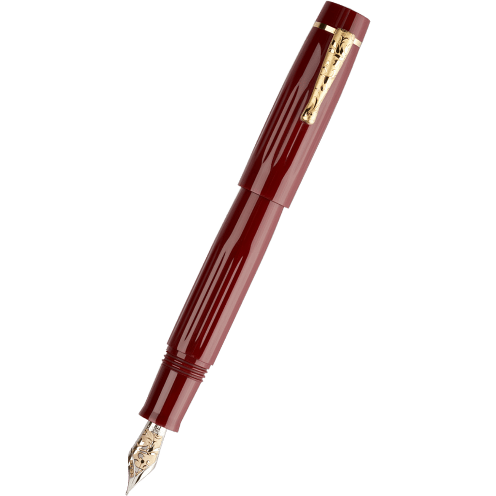 Delta Bio+16 Fountain Pen - Corallo - "P" Silver Nib - Pen Boutique Ltd