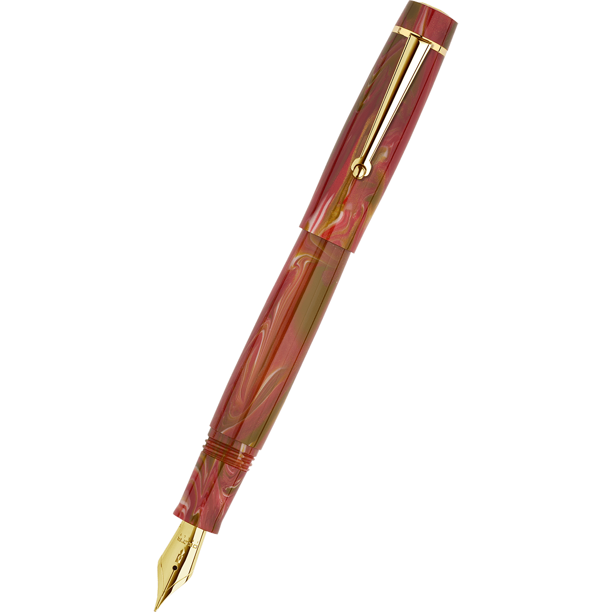 Delta Signs of the Time Fountain Pen - The Eternal Balance of Beauty Classical Art - Gold Trim (Numbered Edition) - Pen Boutique Ltd