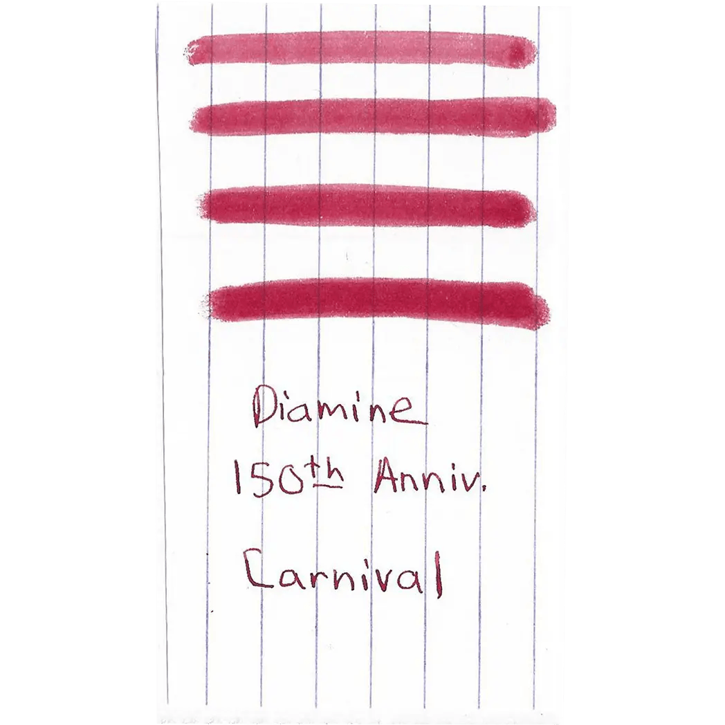 Diamine 150th Anniversary Ink Bottle - Carnival Red - 40ml - Pen Boutique Ltd