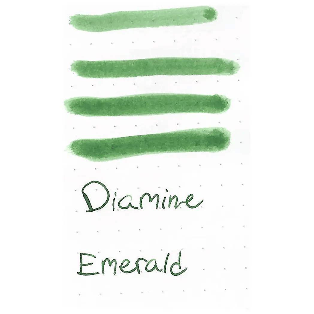Diamine Ink Bottle - Emerald - 80 ml - Pen Boutique Ltd