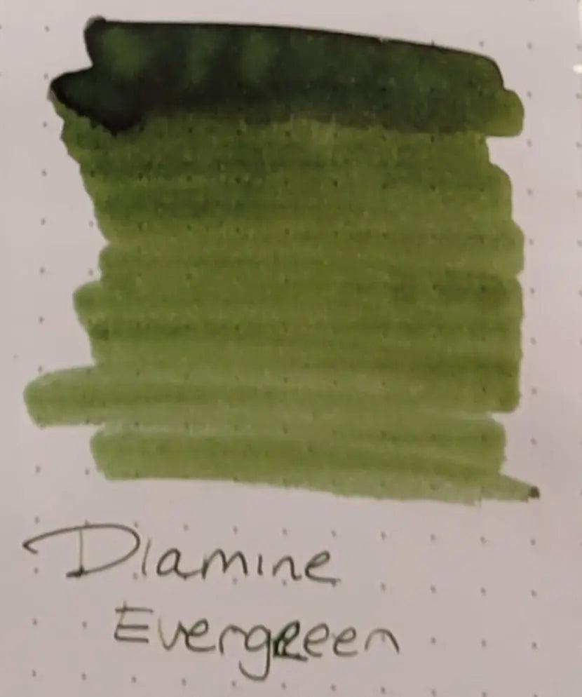 Diamine Ink Bottle - Evergreen - 80ml - Pen Boutique Ltd
