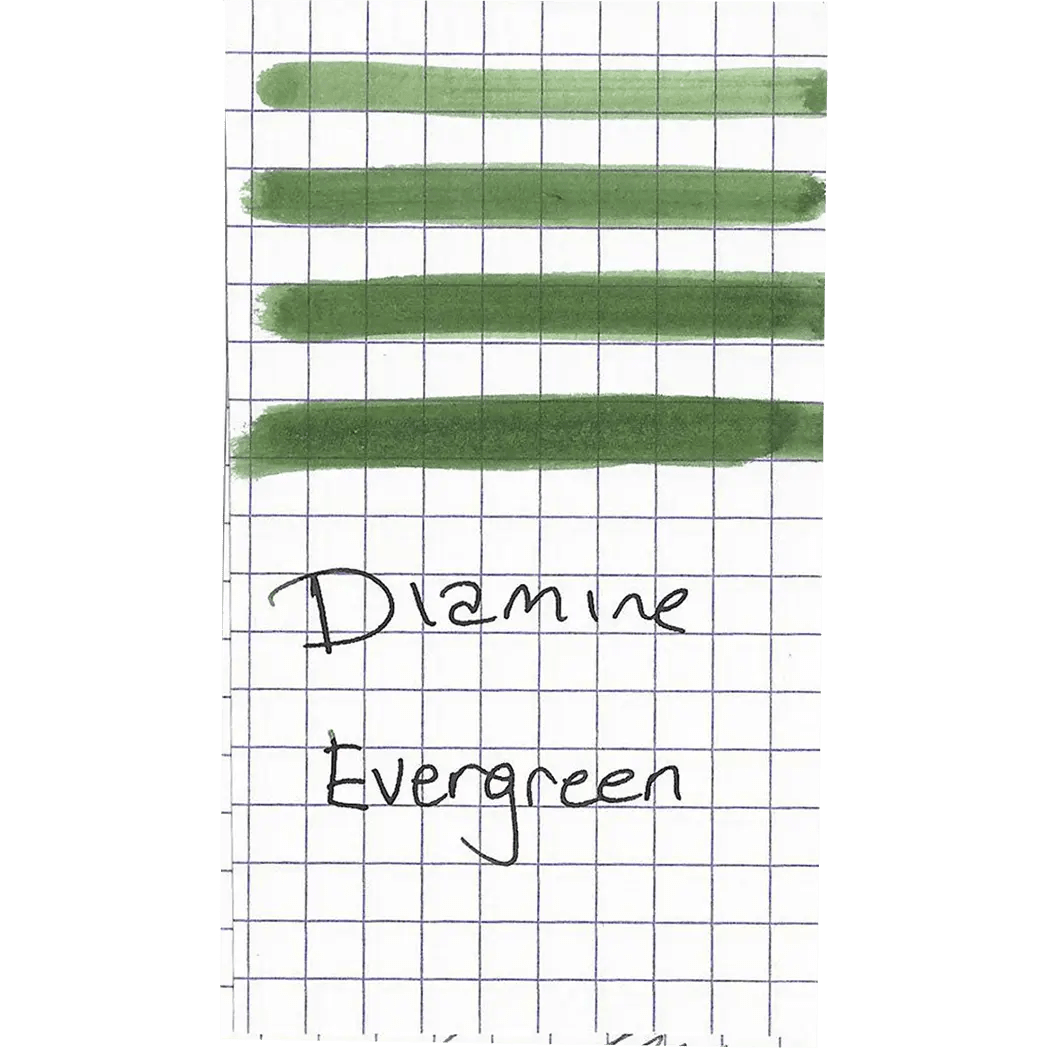 Diamine Ink Bottle - Evergreen - 80ml - Pen Boutique Ltd