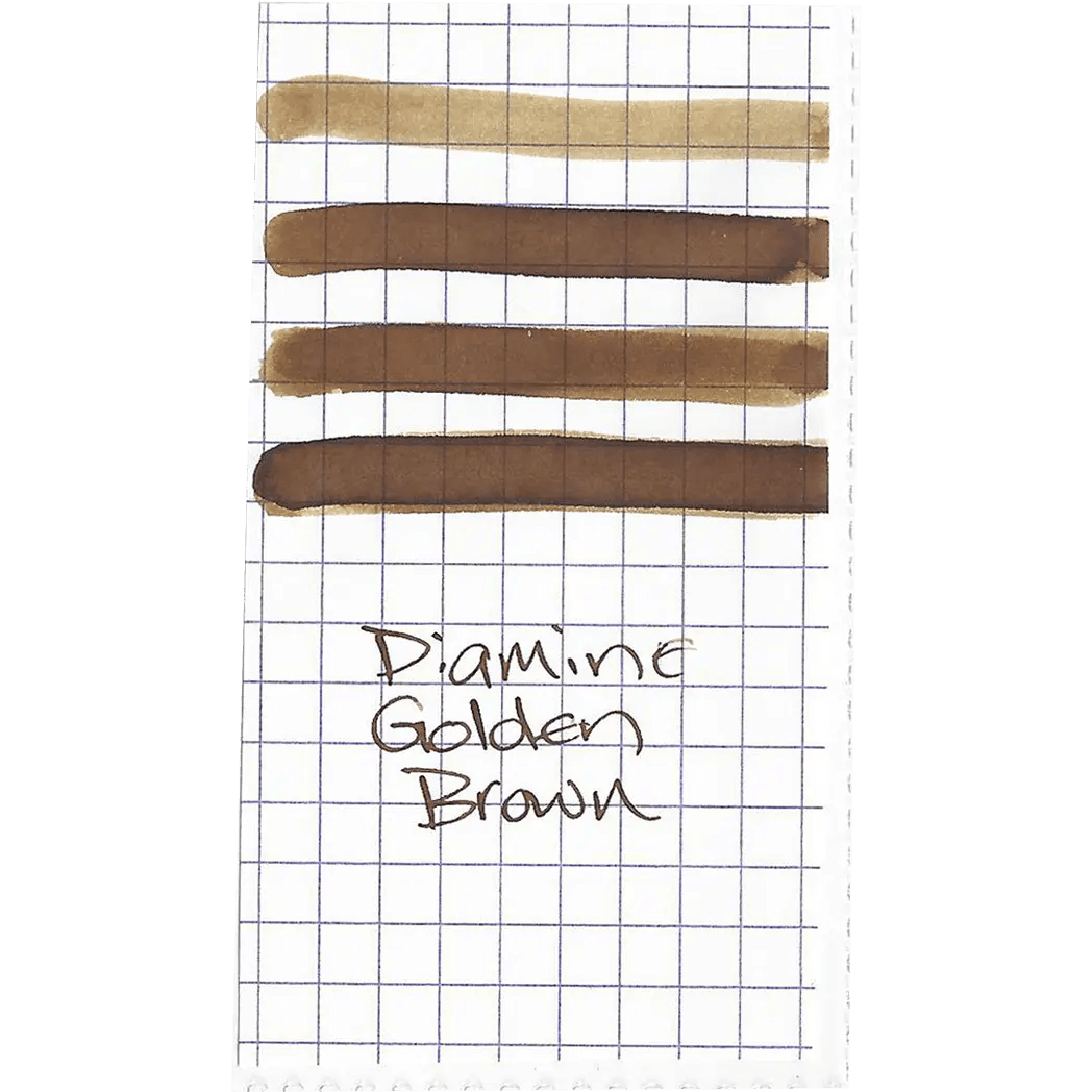 Diamine Ink Bottle - Golden Brown - 80 ml - Pen Boutique Ltd