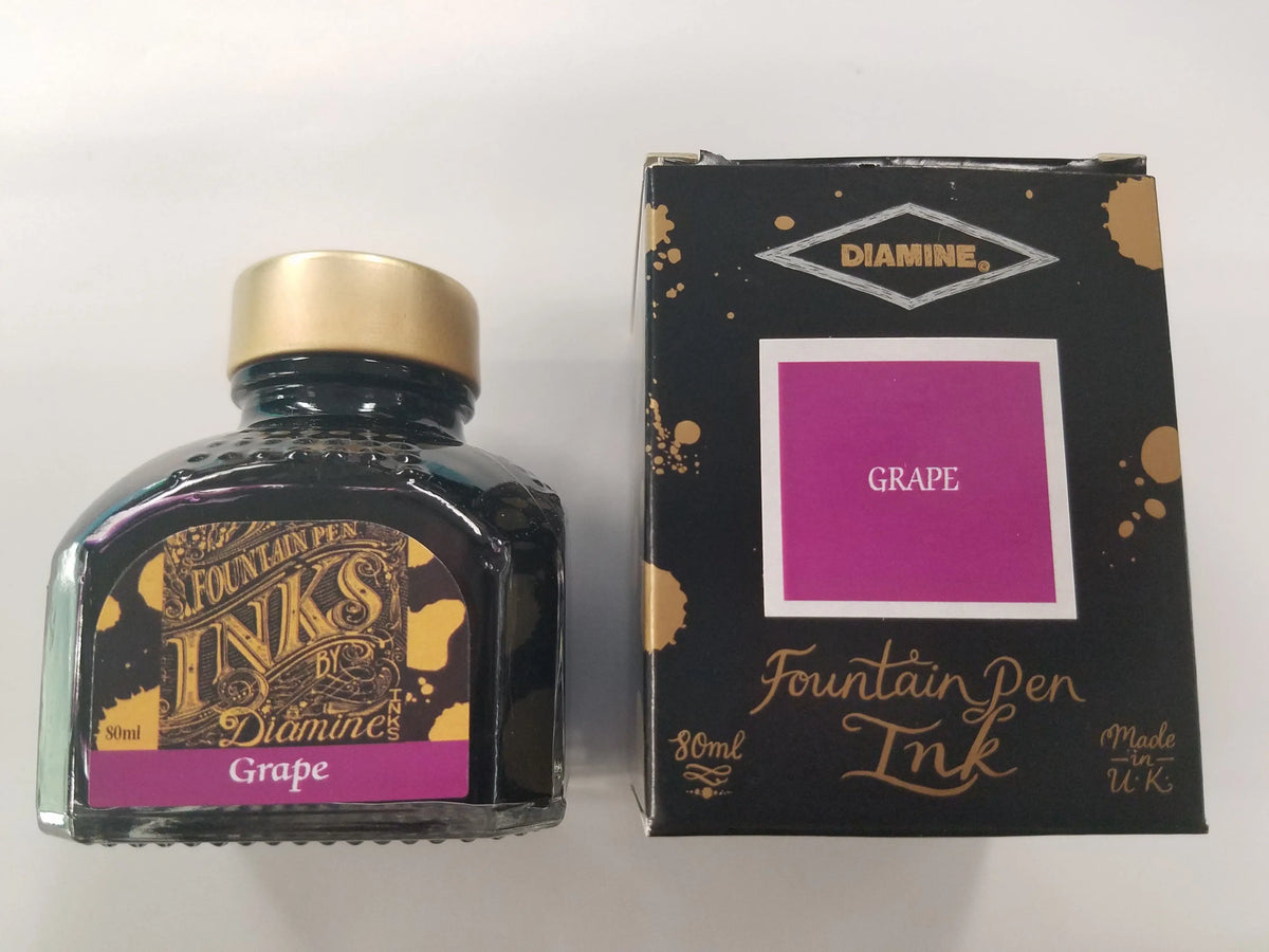 Diamine Ink Bottle - Grape - 80ml - Pen Boutique Ltd