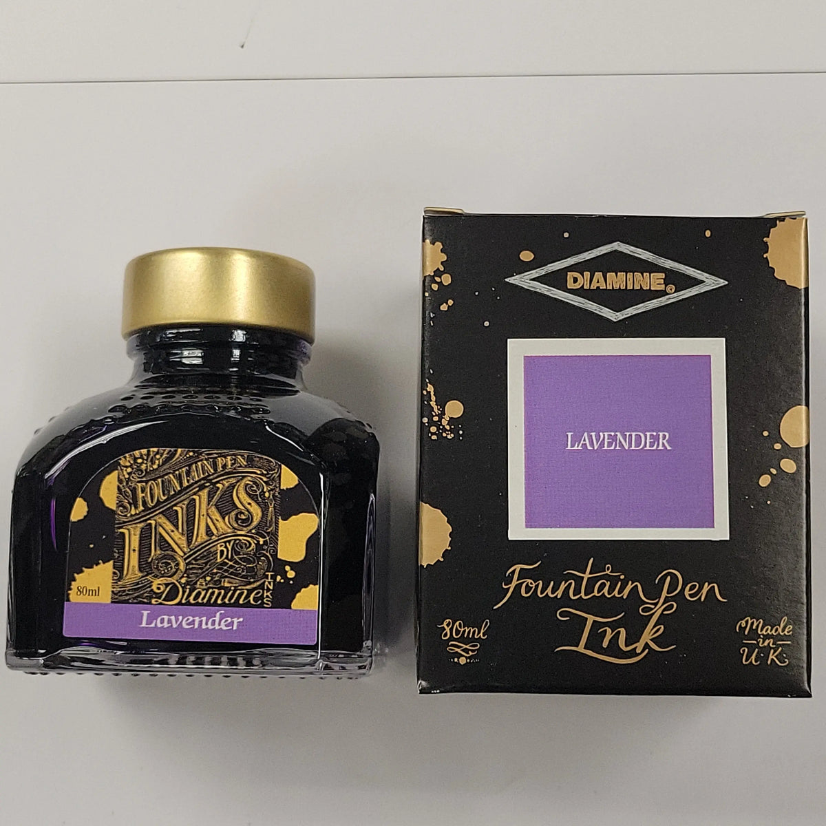 Diamine Lavender Ink Bottle - 80ml - Pen Boutique Ltd