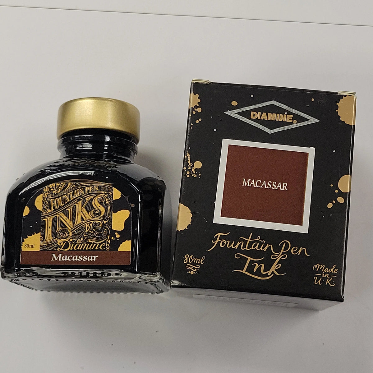 Diamine Ink Bottle - Macassar - 80ml - Pen Boutique Ltd