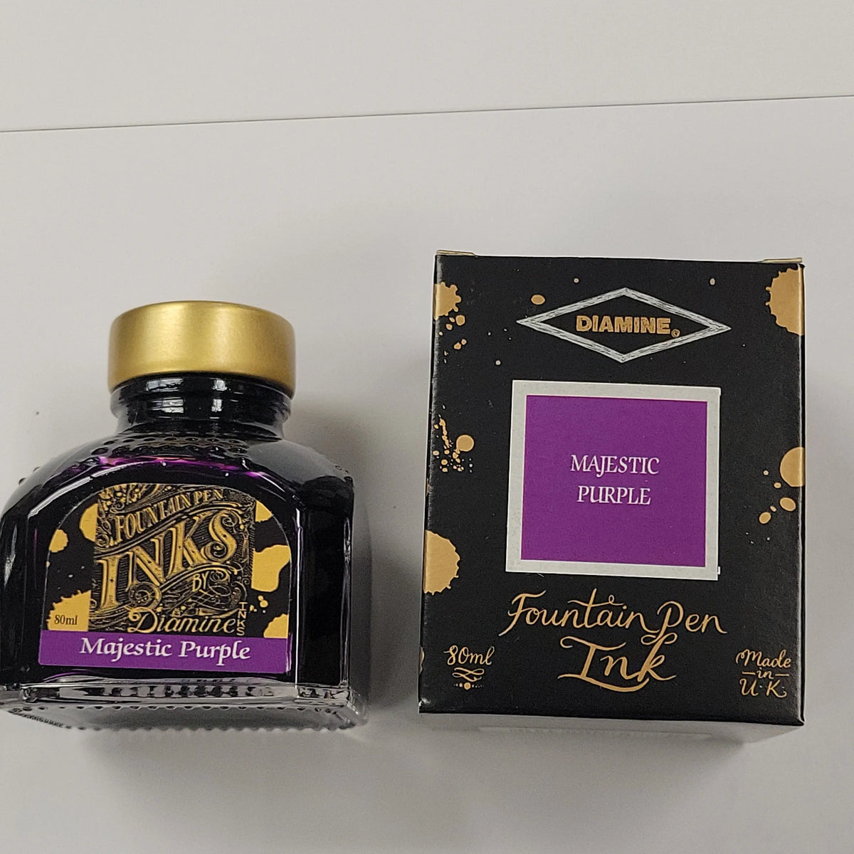 Diamine Majestic Purple Ink Bottle - 80ml - Pen Boutique Ltd