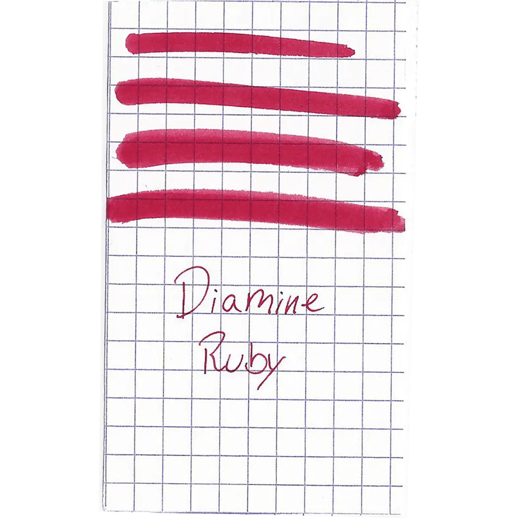 Diamine Ruby Ink Bottle - 80 ml - Pen Boutique Ltd