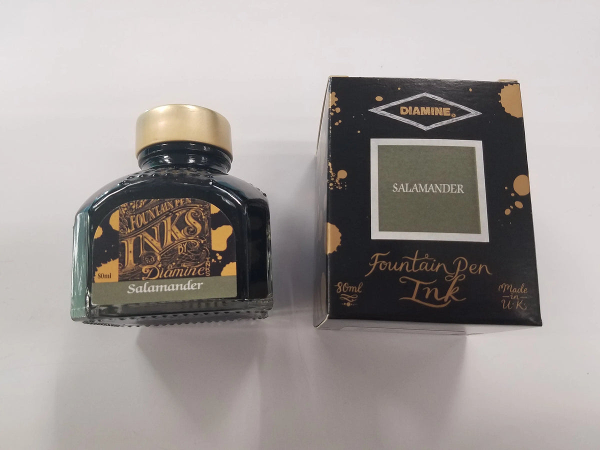 Diamine Salamander Ink Bottle - 80ml - Pen Boutique Ltd