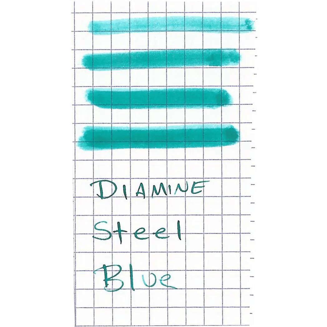 Diamine Steel Blue Ink Bottle - 80 ml - Pen Boutique Ltd