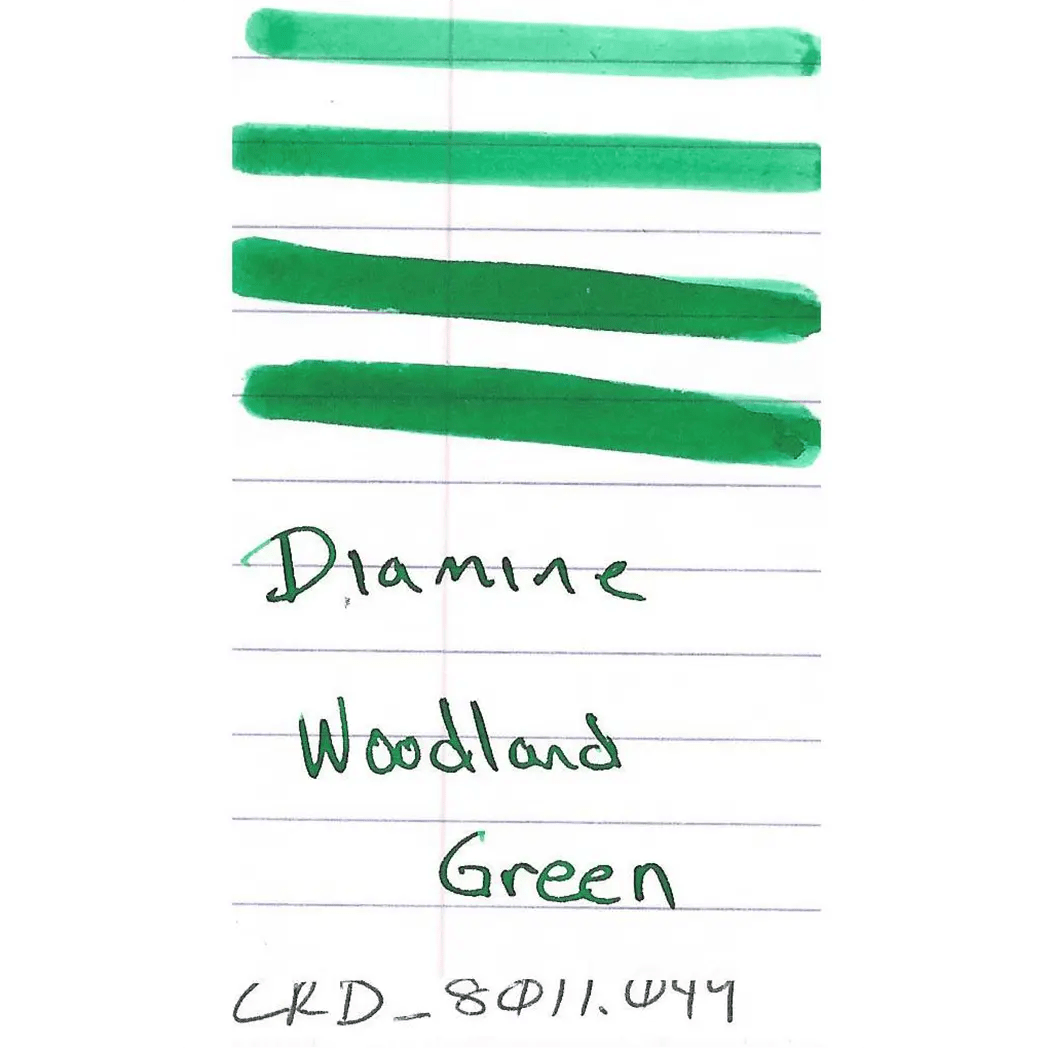 Diamine Woodland Green Ink Bottle - 80 ml - Pen Boutique Ltd