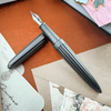 Diplomat Aero Stripes Fountain Pen - Oxyd Brass - Steel Nib - Pen Boutique Ltd
