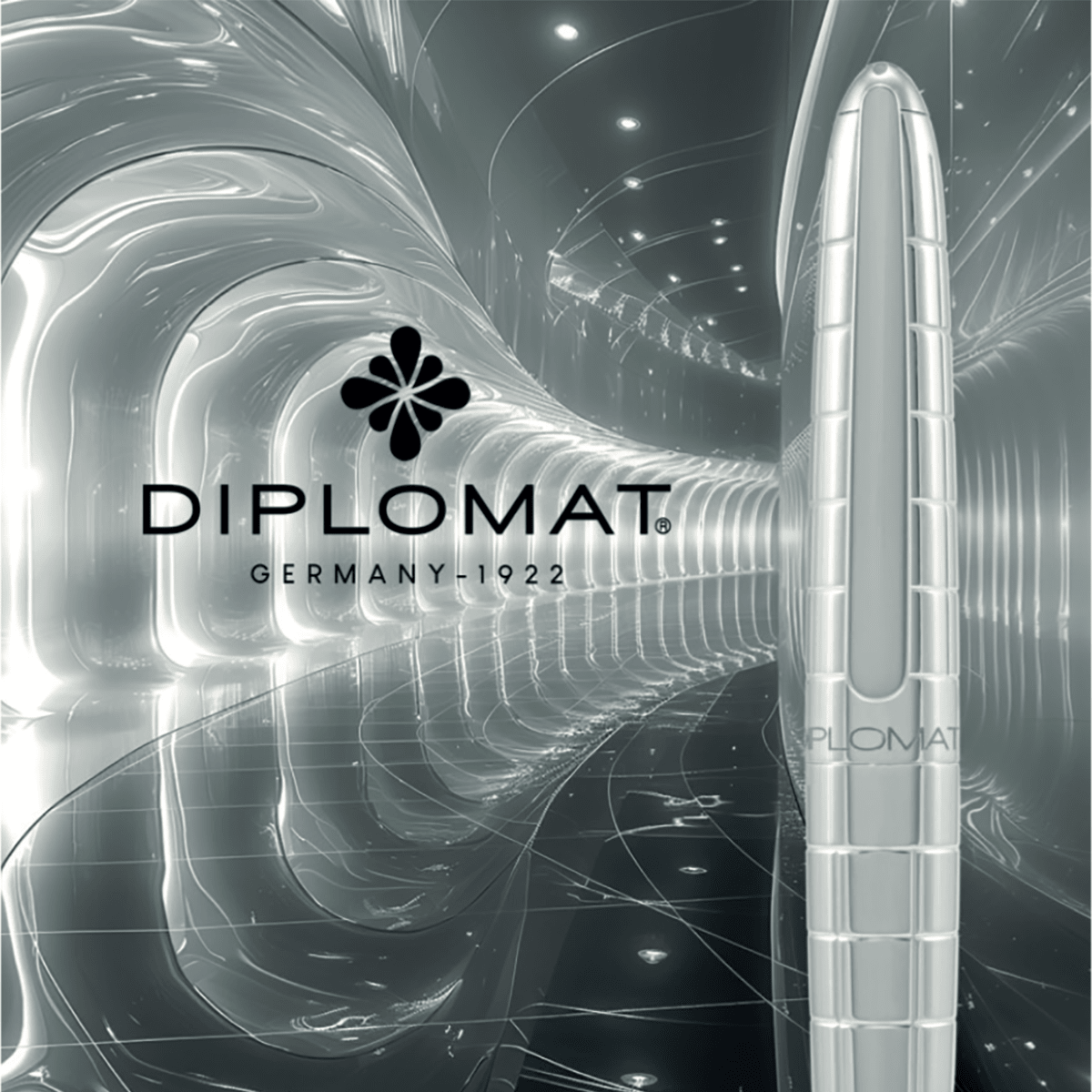 Diplomat Aero Mechanical Pencil - Rhomb - 0.7 mm - Pen Boutique Ltd