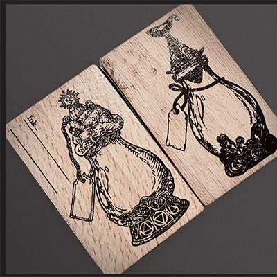 Dominant Industry Wood Stamp