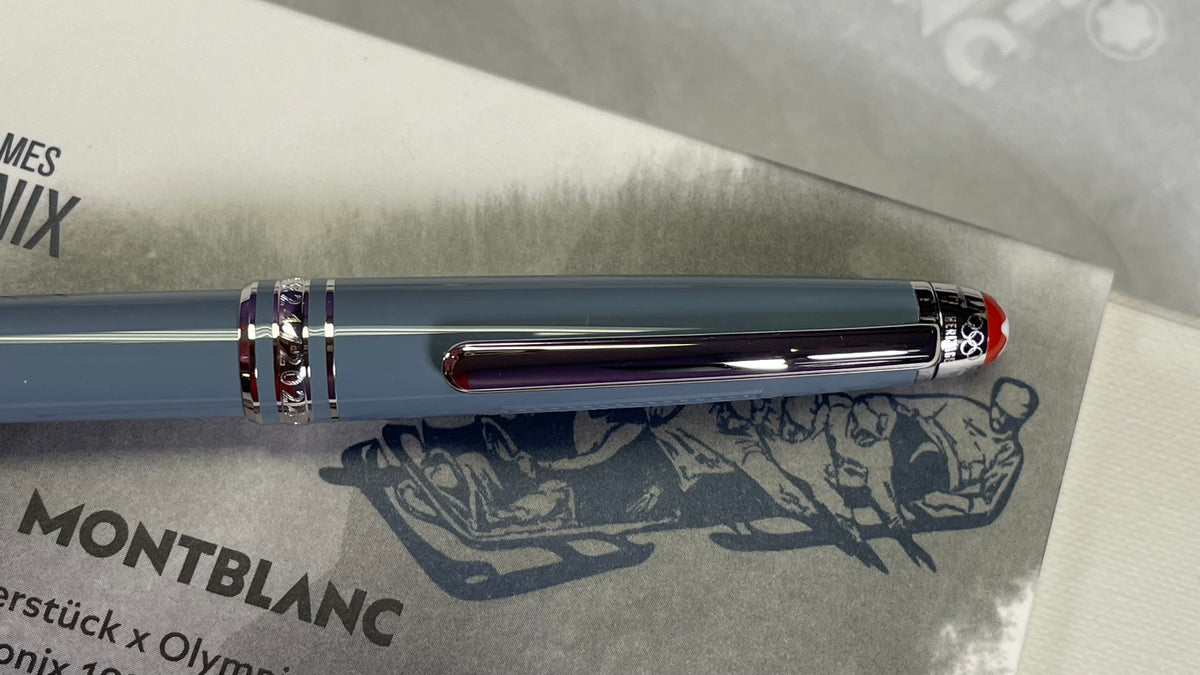 Montblanc Meisterstuck Fountain Pen - 145 Olympics Chamonix - Pen Boutique Ltd