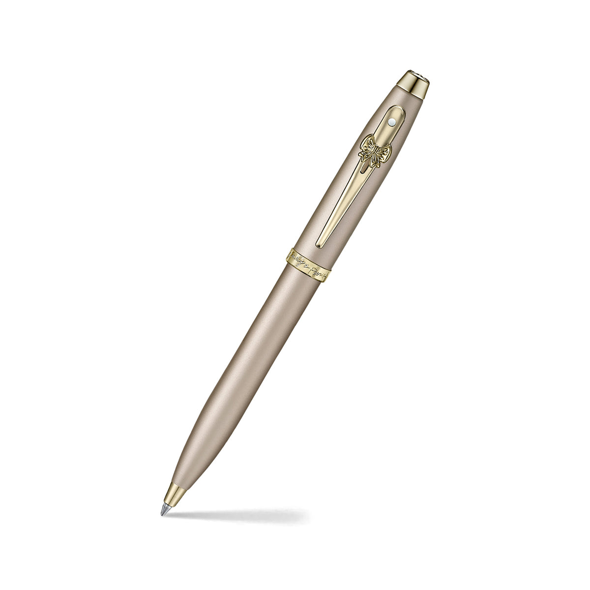 Sheaffer x Emily in Paris 100 Ballpoint Pen - Champagne Gold - Pen Boutique Ltd