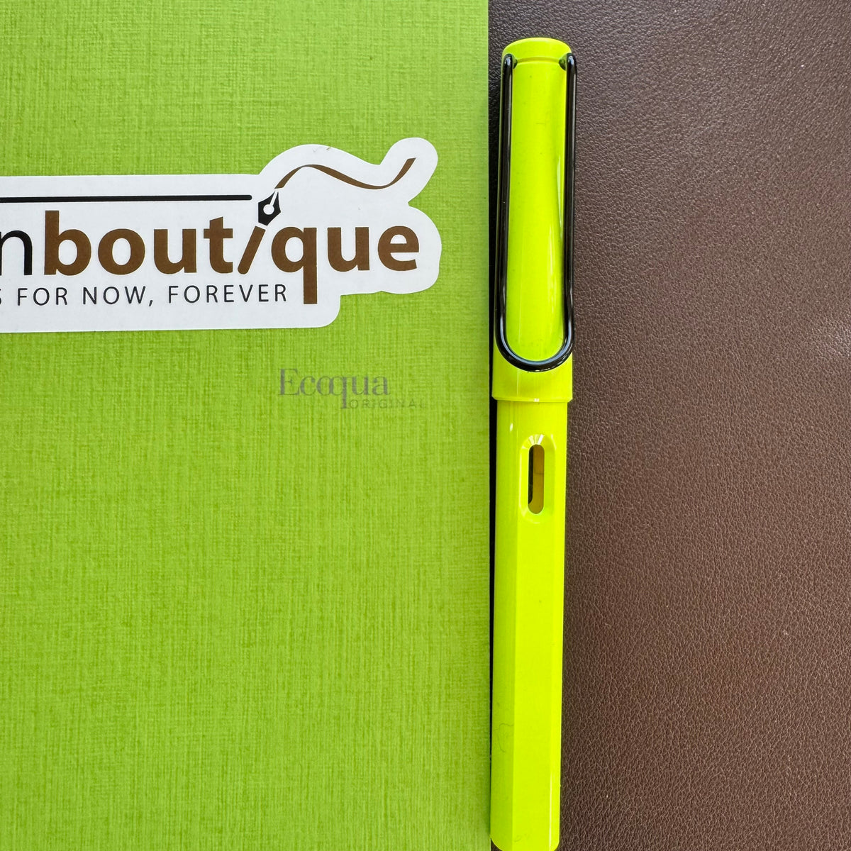 Lamy Safari Rollerball Pen - Neon Yellow (Special Edition) - Pen Boutique Ltd