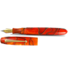 Edison Collier Fountain Pen Persimmon Swirl 18k - Pen Boutique Ltd