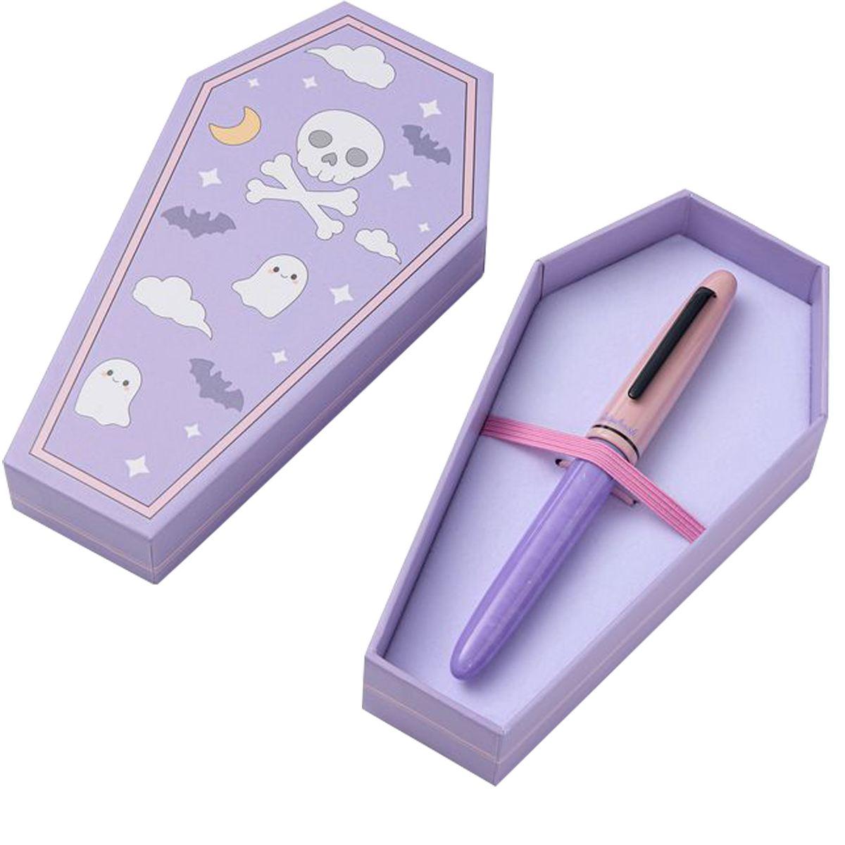 Esterbrook x Sweet Kawaii Design Estie Fountain Pen - Halloween Pastel Purple - Pen Boutique Ltd