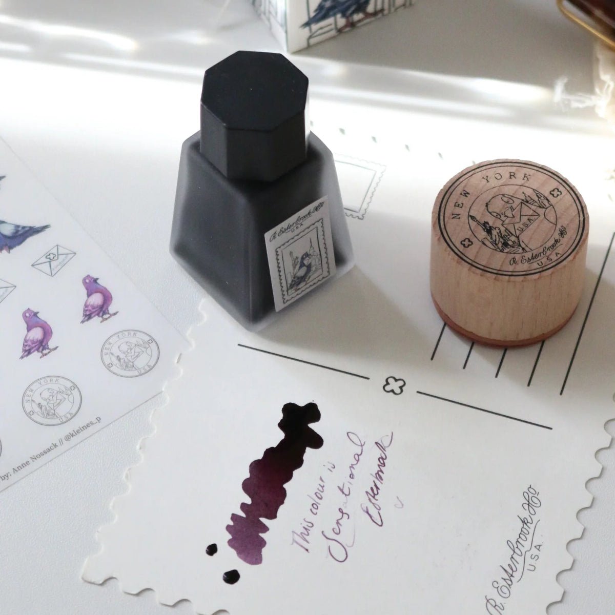 Esterbrook Pigeon Poop Ink Bottle - 30ml - Pen Boutique Ltd