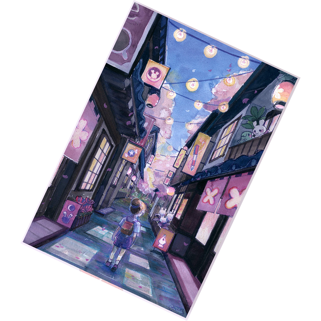 Esterbrook x Sakura Dragon Post Cards - Sakura Street - Pen Boutique Ltd