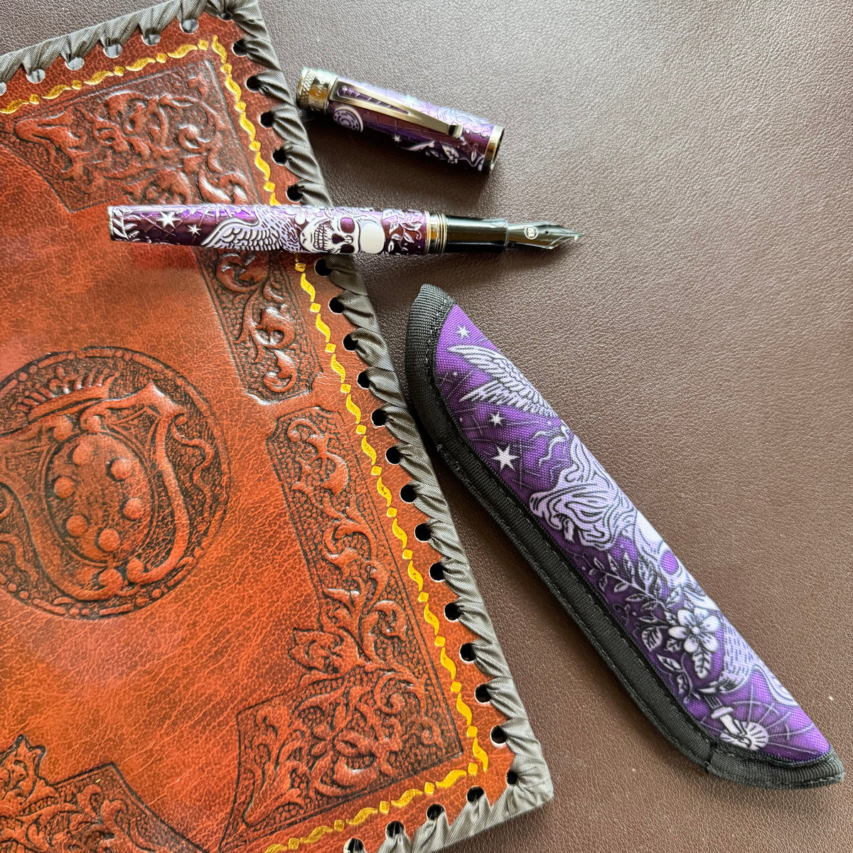 Retro 51 Tornado x Pen Boutique Exclusive Fountain Pen - Raven 3 - 2024 Edition - Pen Boutique Ltd