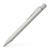 Faber-Castell Hexo Ballpoint Pen - Matte Silver - Pen Boutique Ltd